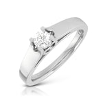 Load image into Gallery viewer, 0.20cts. Solitaire Platinum Engagement Ring for Women JL PT R-57   Jewelove.US
