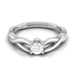 Load image into Gallery viewer, Platinum Diamond 25-Pointer Engagement Ring for Women JL PT R-63   Jewelove.US
