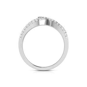 Designer Platinum Diamond Ring for Women JL PT R-67   Jewelove.US