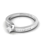 Load image into Gallery viewer, Platinum Dimoand Engagement Ring for Women JL PT R-70   Jewelove.US
