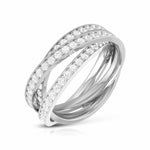 Load image into Gallery viewer, Platinum Diamond Engagement Ring for Women JL PT R-77   Jewelove.US
