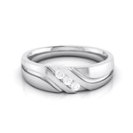 Load image into Gallery viewer, 3 Diamond Platinum Love Bands JL PT R-8003  Women-s-Band-only Jewelove
