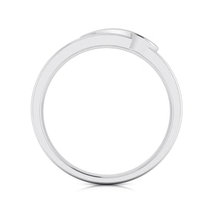 Heart Single Diamond Platinum Love Bands JL PT R-8004