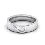 Load image into Gallery viewer, Heart Single Diamond Platinum Love Bands JL PT R-8004
