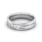 Load image into Gallery viewer, Designer 3 Diamond Platinum Love Bands JL PT R-8007
