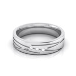 Load image into Gallery viewer, Designer 3 Diamond Platinum Love Bands JL PT R-8007  Women-s-Band-only Jewelove
