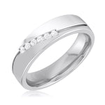 Load image into Gallery viewer, 6 Diamond Platinum Ring for Women JL PT R-8009   Jewelove
