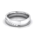 Load image into Gallery viewer, 6 Diamond Platinum Ring for Women JL PT R-8009
