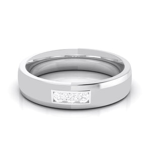 3 Diamond Platinum Ring for Women JL PT R-8011