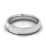 Load image into Gallery viewer, Platinum Love Bands with Diamond JL PT R-8016
