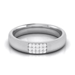 Load image into Gallery viewer, Platinum Love Bands with Diamond JL PT R-8016  Women-s-Band-only Jewelove
