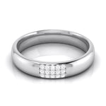 Load image into Gallery viewer, Platinum Love Bands with Diamond JL PT R-8016
