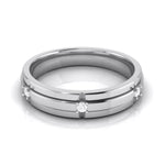 Load image into Gallery viewer, 3 Diamond Platinum Love Bands JL PT R-8018  Women-s-Band-only Jewelove
