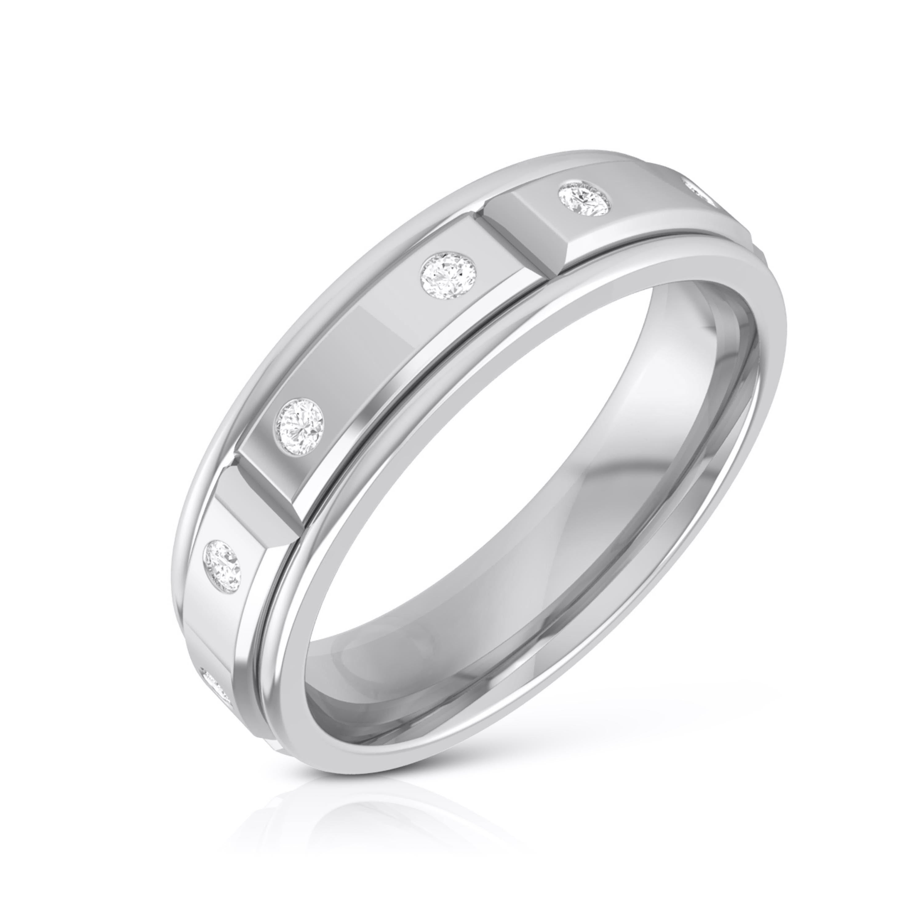 Designer Diamond Platinum Love Bands JL PT R-8021