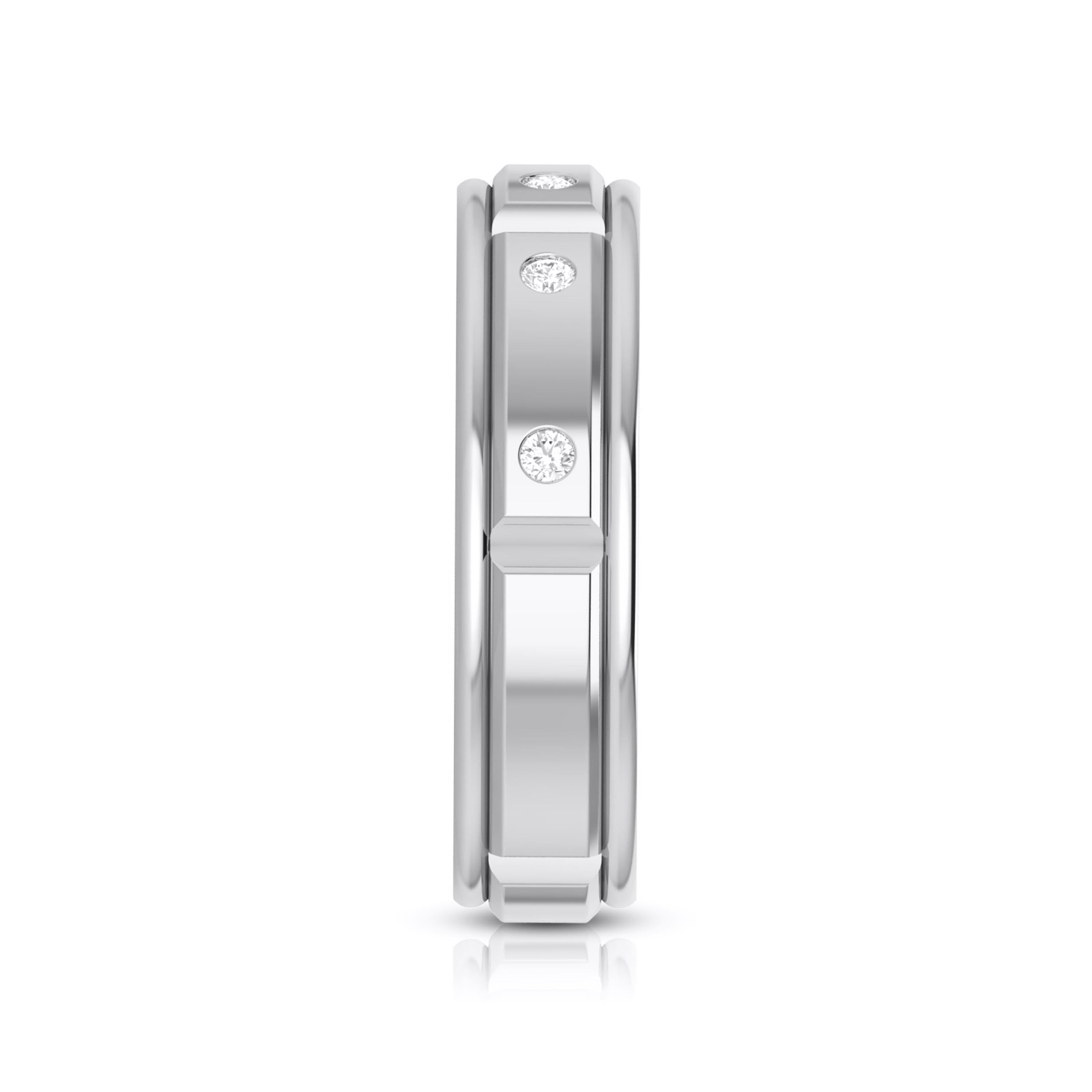 Designer Diamond Platinum Love Bands JL PT R-8021