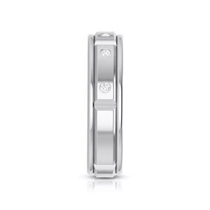 Designer Diamond Platinum Love Bands JL PT R-8021