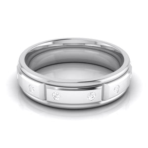 Designer Diamond Platinum Love Bands JL PT R-8021   Jewelove