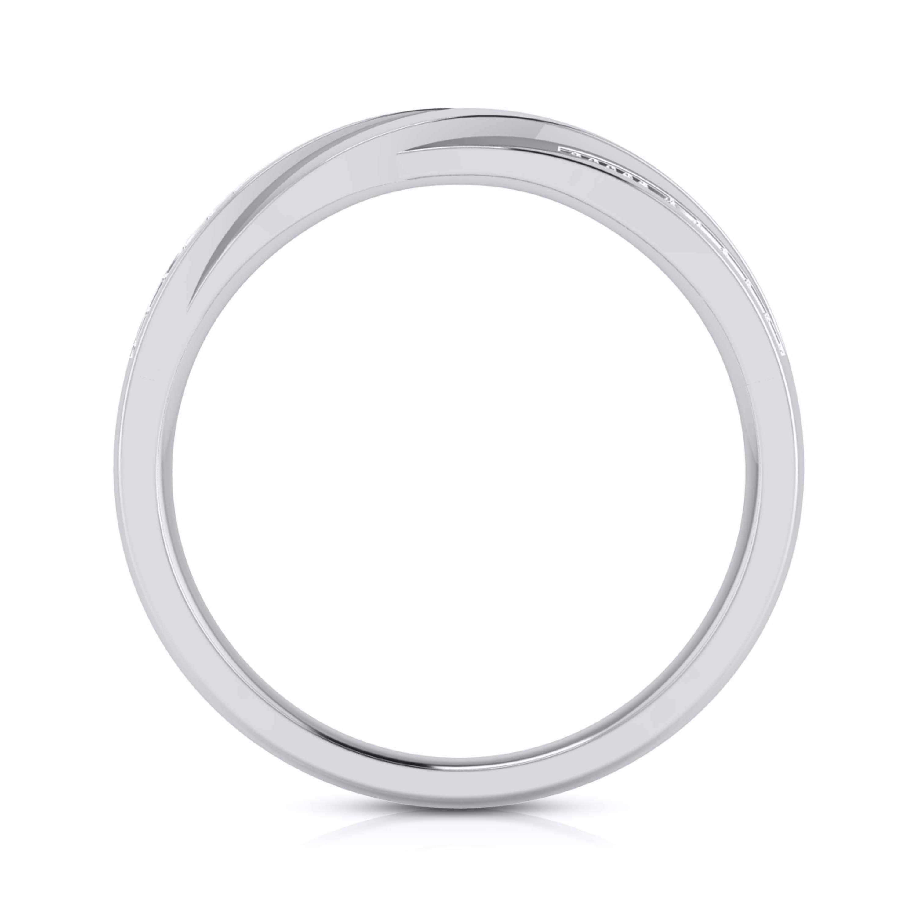 Designer Diamond Platinum Ring for Women JL PT R-8022