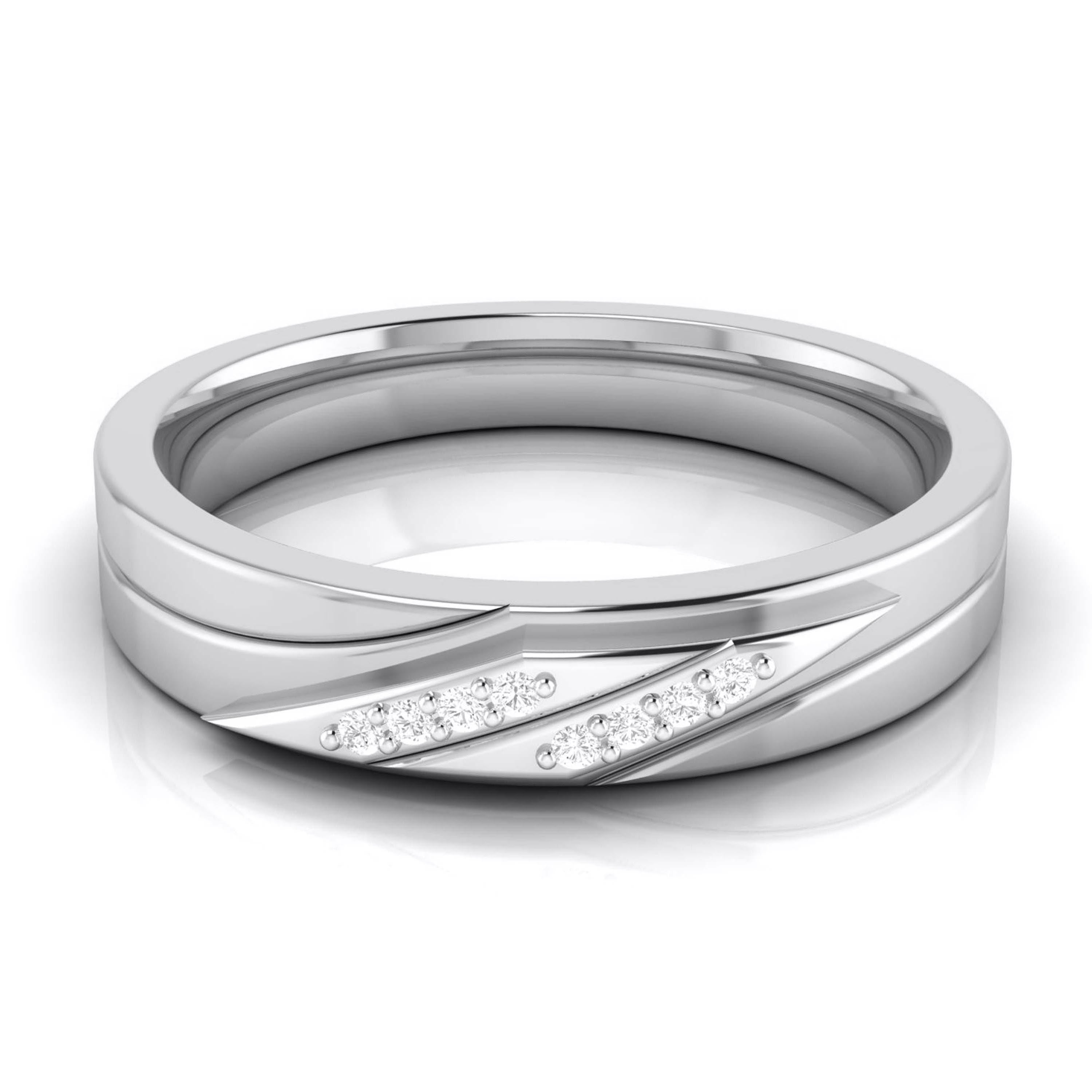 Designer Diamond Platinum Love Bands JL PT R-8026
