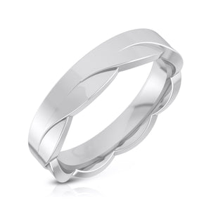 Diamond Platinum Love Bands JL PT R-8028
