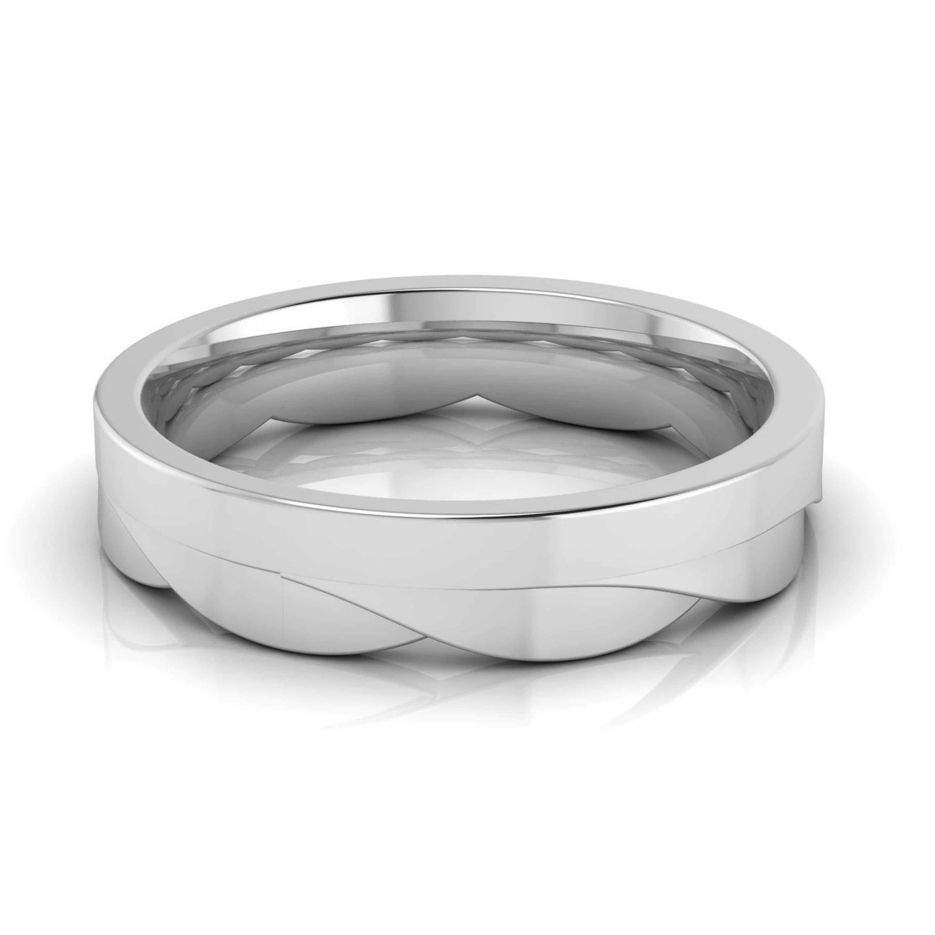 Diamond Platinum Love Bands JL PT R-8028