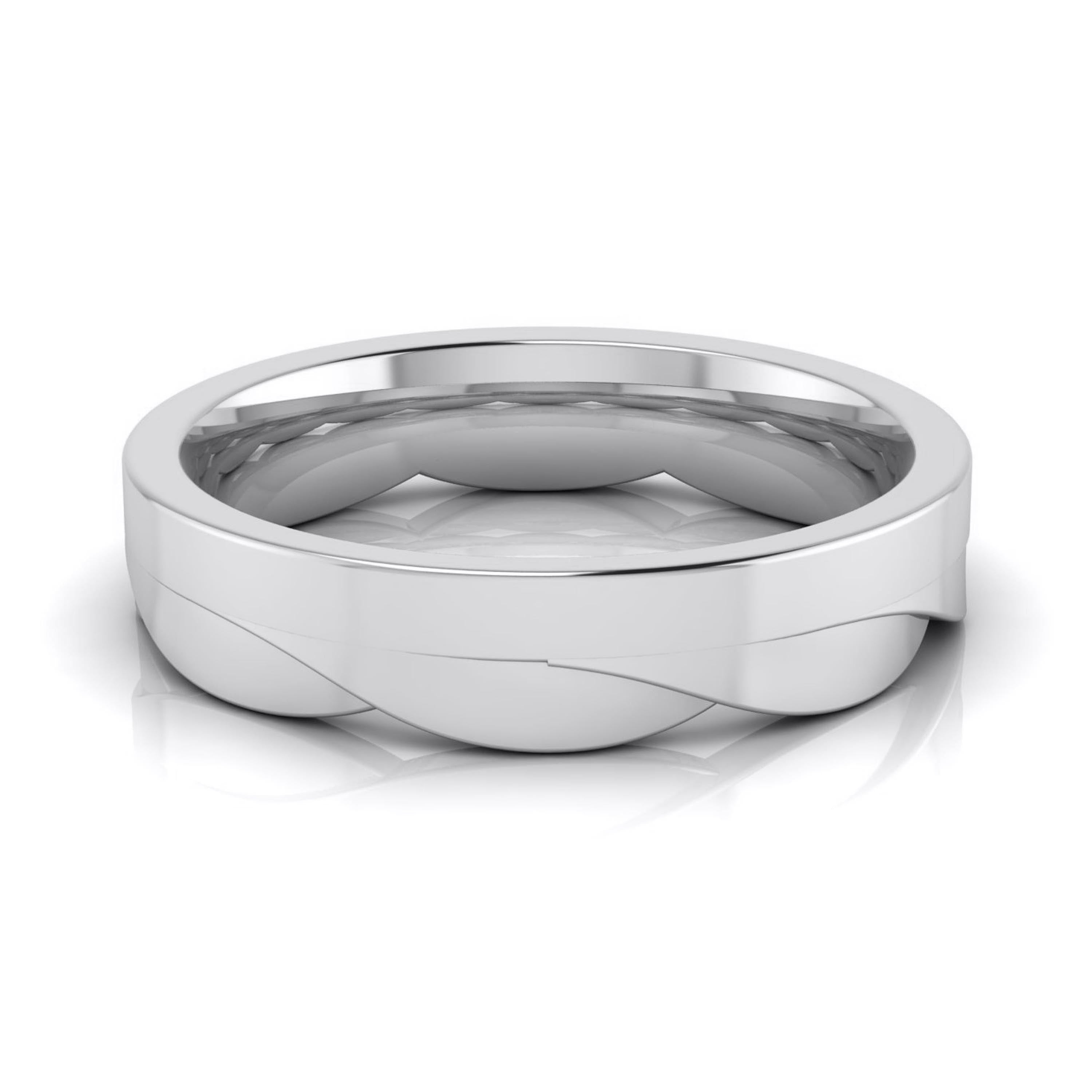 Diamond Platinum Love Bands JL PT R-8028
