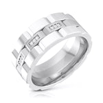Load image into Gallery viewer, Designer Diamond Platinum Ring for Women JL PT R-8030
