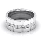 Load image into Gallery viewer, Designer Diamond Platinum Ring for Women JL PT R-8030
