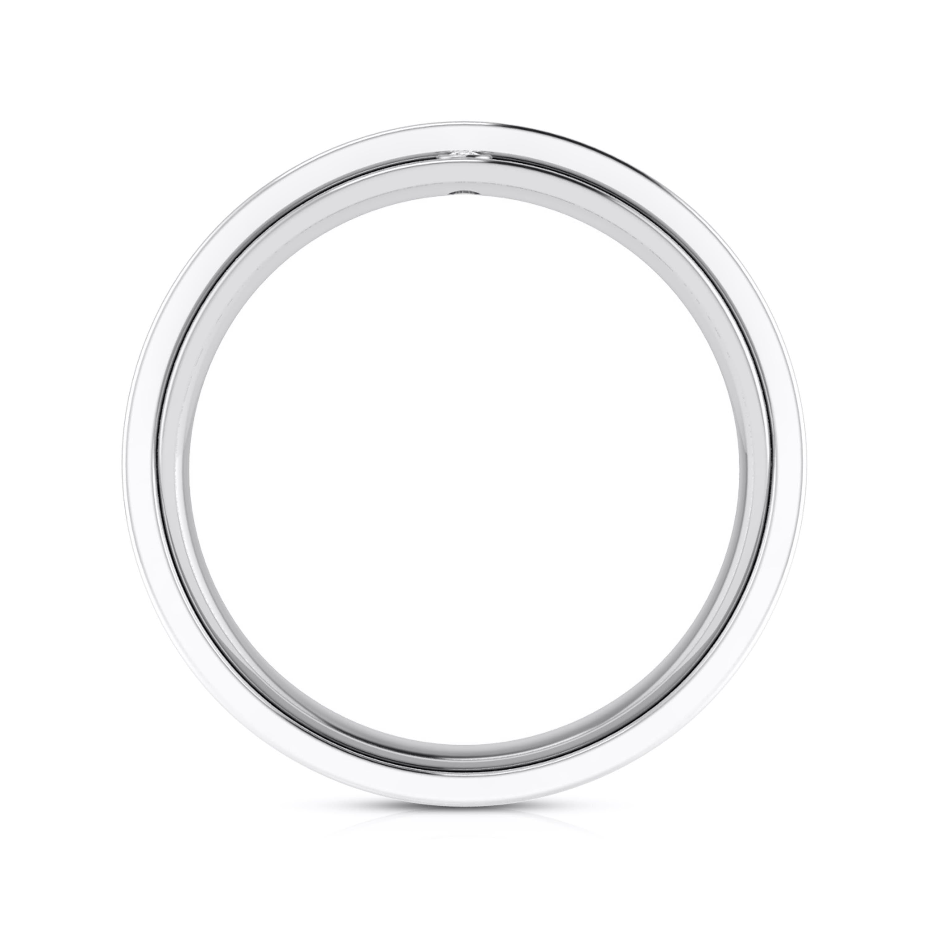 Designer  Diamond Platinum Love Bands JL PT R-8032