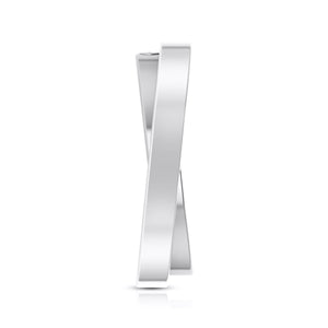 Designer  Diamond Platinum Love Bands JL PT R-8032