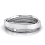 Load image into Gallery viewer, Designer  Diamond Platinum Love Bands JL PT R-8032
