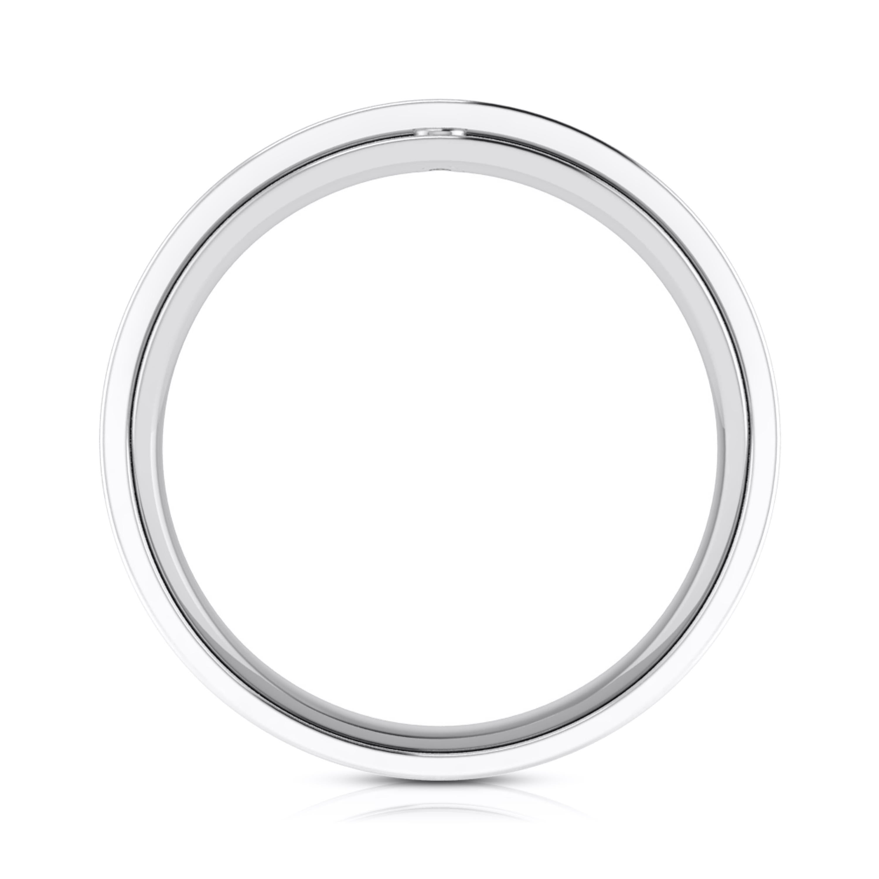 Designer  Diamond Platinum Love Bands JL PT R-8032