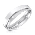 Load image into Gallery viewer, Designer  Diamond Platinum Love Bands JL PT R-8032
