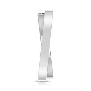 Designer  Diamond Platinum Love Bands JL PT R-8032