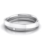 Load image into Gallery viewer, Designer  Diamond Platinum Love Bands JL PT R-8032

