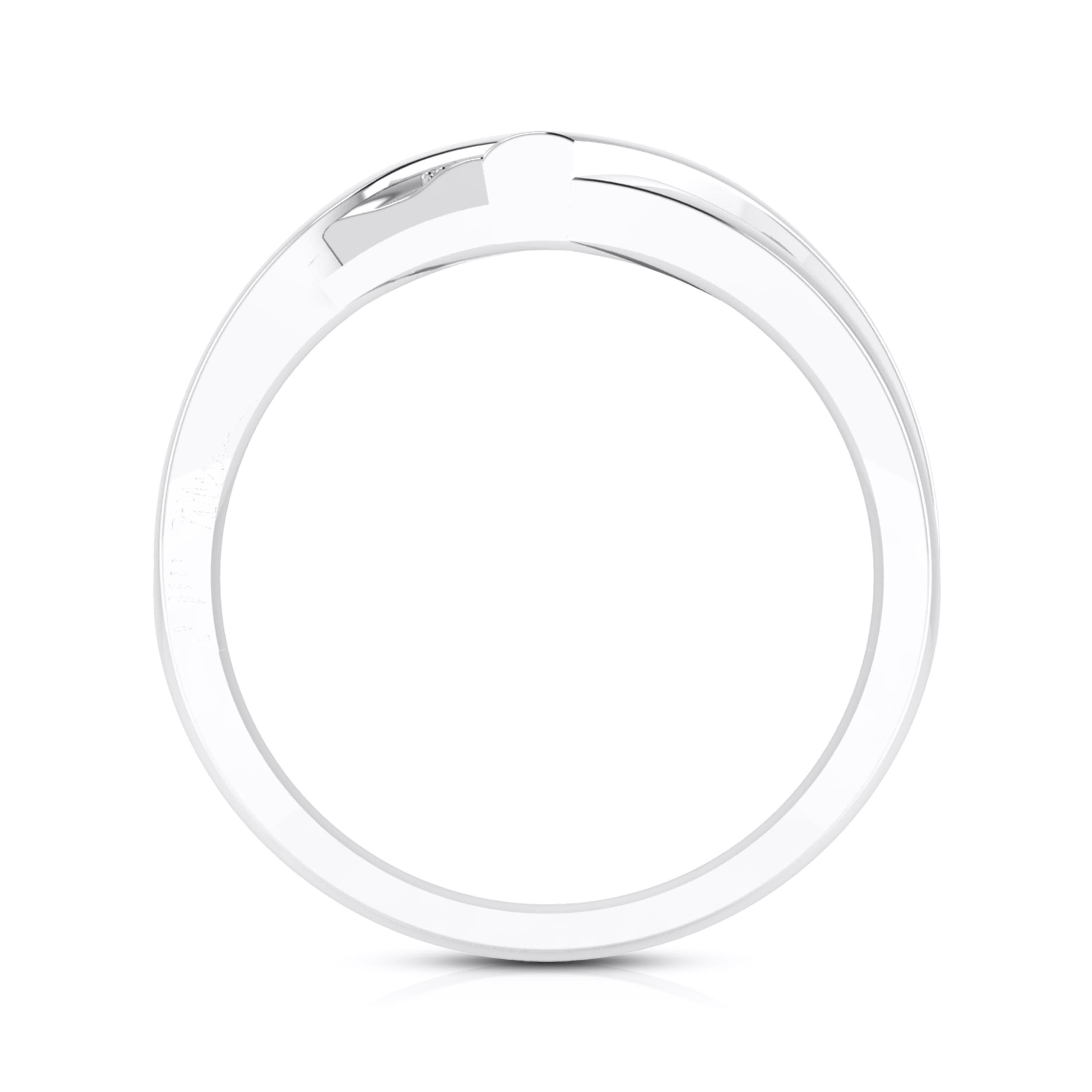 Designer 3 Diamond Platinum Ring for Women JL PT R-8036