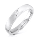 Load image into Gallery viewer, Single Diamond Platinum Ring for Women JL PT R-8038  VVS-GH Jewelove
