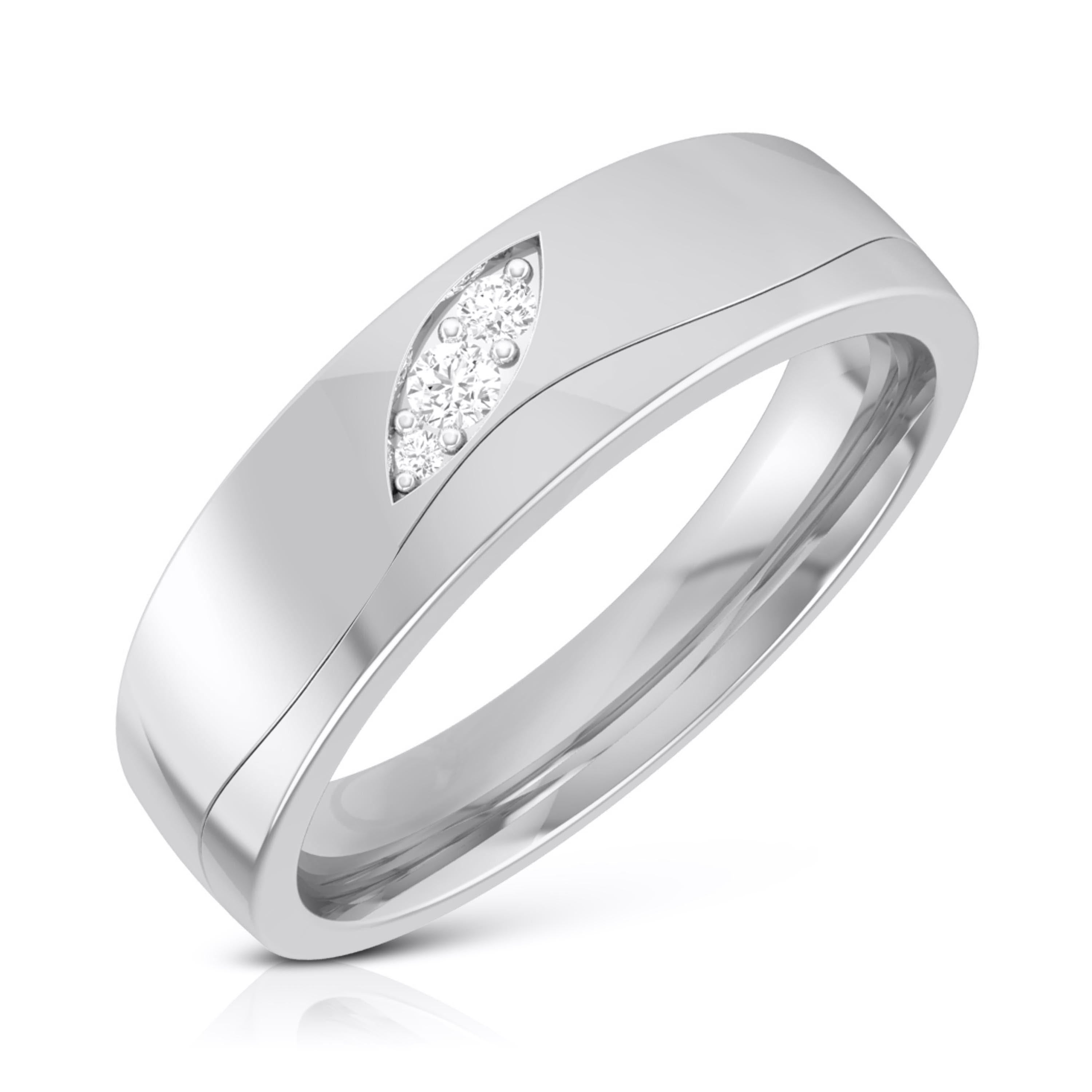 Diamond Platinum Love Bands JL PT R-8040   Jewelove