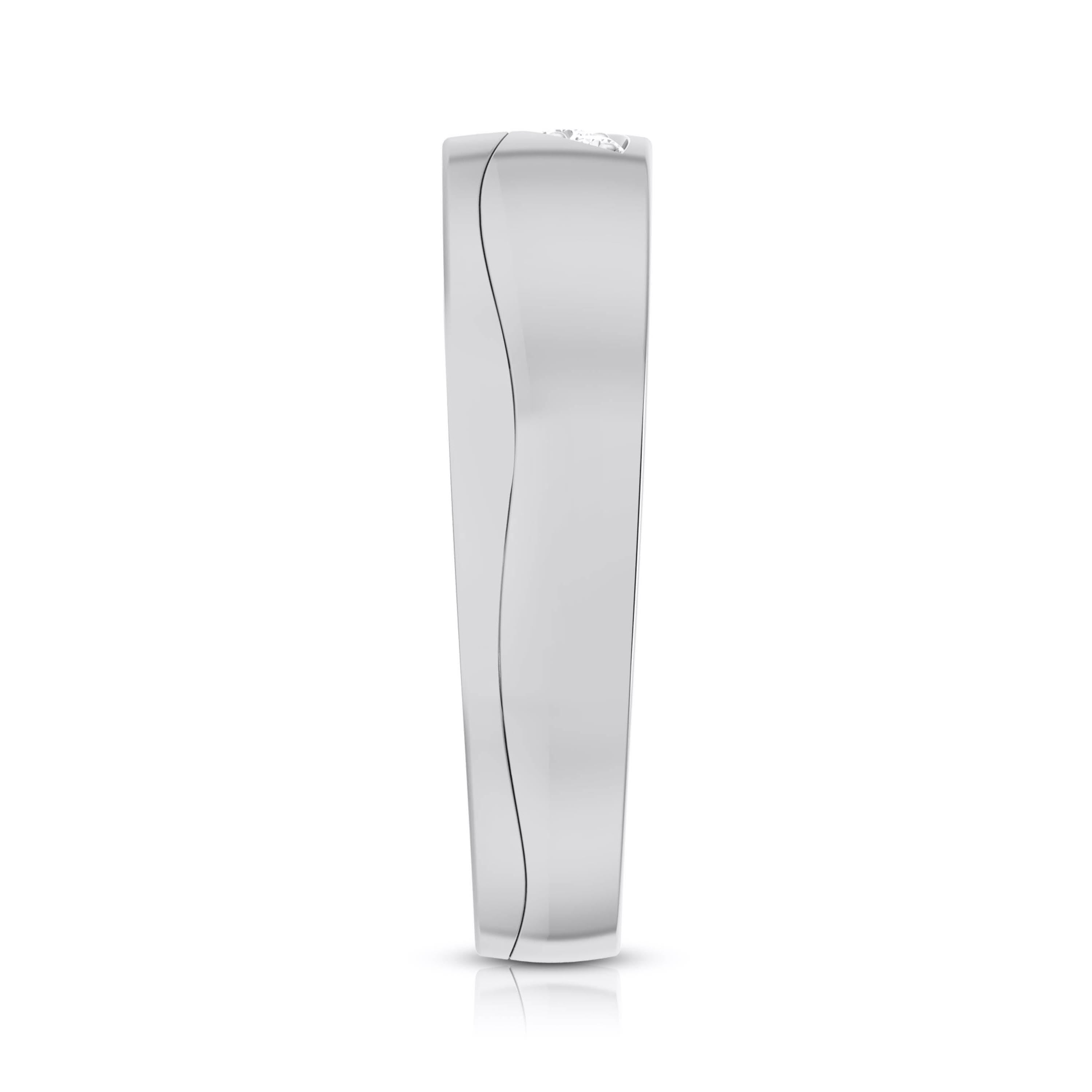 Diamond Platinum Love Bands JL PT R-8040
