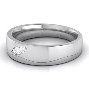 Diamond Platinum Love Bands JL PT R-8040