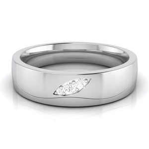 Diamond Platinum Love Bands JL PT R-8040