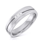 Load image into Gallery viewer, Diamond Platinum Love Bands JL PT R-8042   Jewelove
