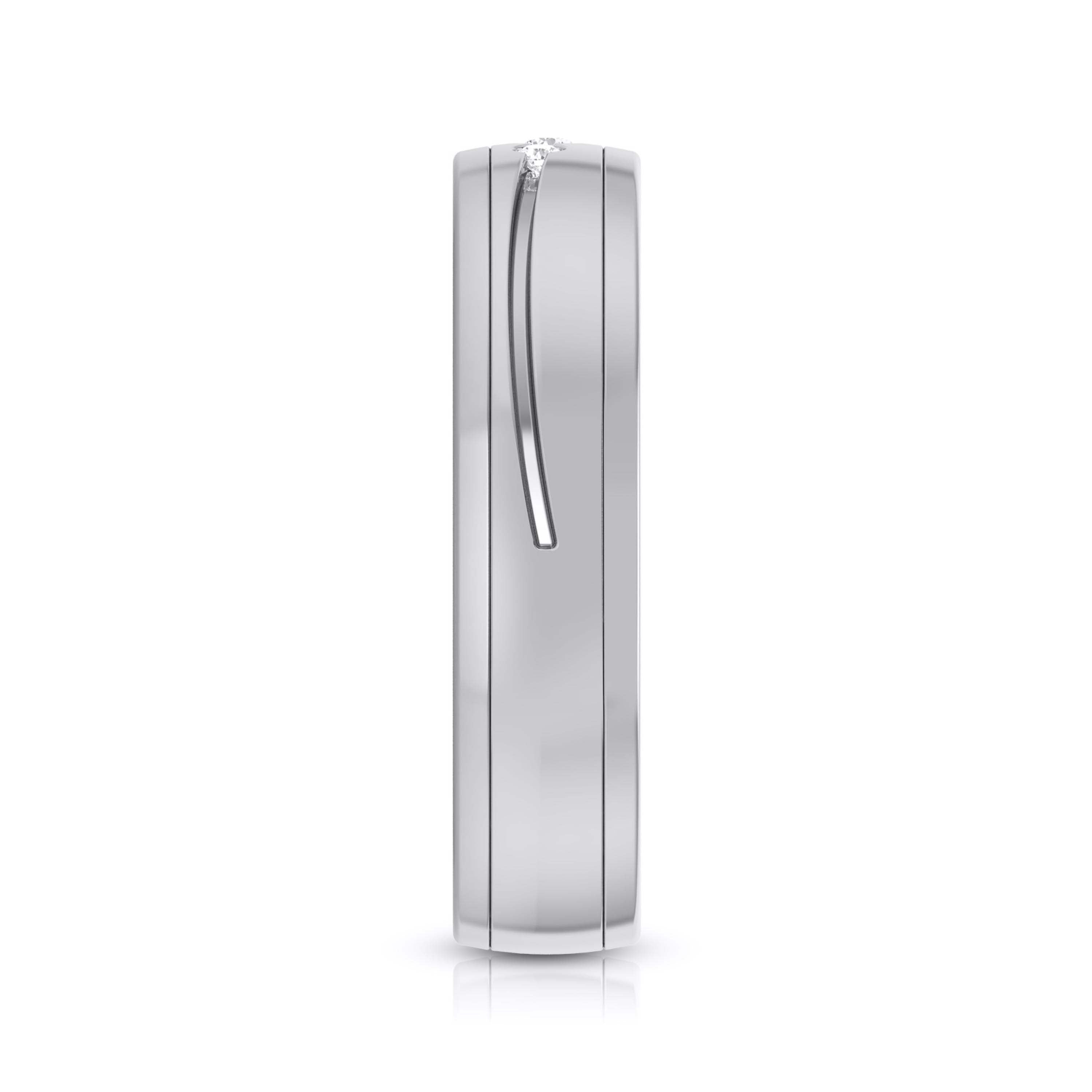 Diamond Platinum Love Bands JL PT R-8042