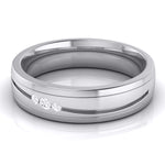 Load image into Gallery viewer, Diamond Platinum Love Bands JL PT R-8042   Jewelove
