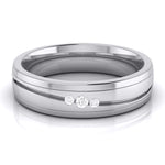 Load image into Gallery viewer, Diamond Platinum Love Bands JL PT R-8042  Women-s-Band-only Jewelove
