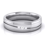 Load image into Gallery viewer, Diamond Platinum Love Bands JL PT R-8042  Women-s-Band-only Jewelove

