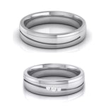 Load image into Gallery viewer, Diamond Platinum Love Bands JL PT R-8042
