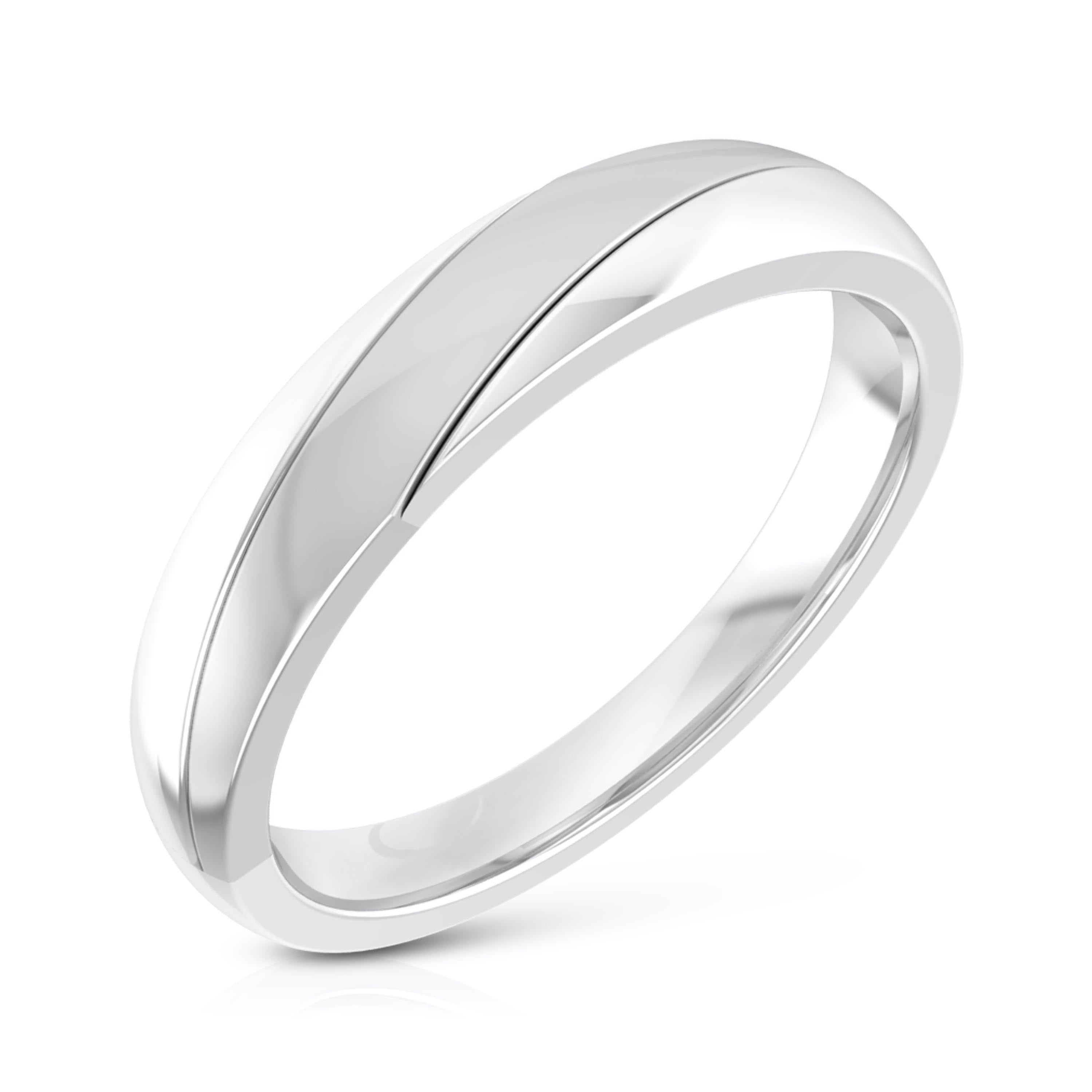 Designer Platinum Love Bands JL PT R-8045  Men-s-Ring-only Jewelove