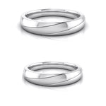 Load image into Gallery viewer, Designer Platinum Love Bands JL PT R-8045
