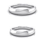 Load image into Gallery viewer, Designer Platinum Love Bands JL PT R-8045  Both Jewelove
